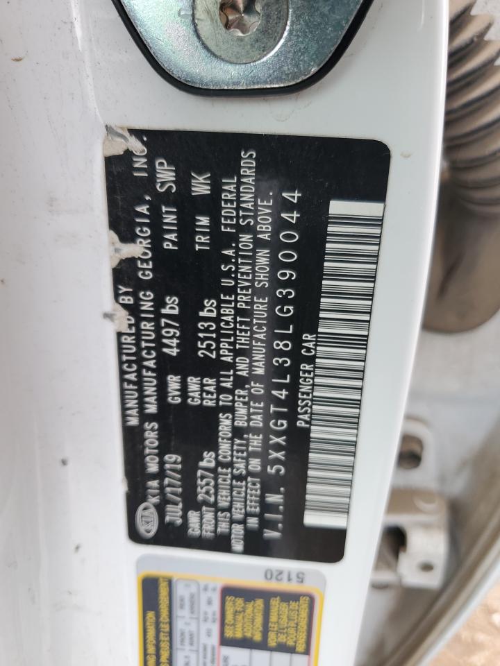 2020 Kia Optima Lx VIN: 5XXGT4L38LG390044 Lot: 69790815