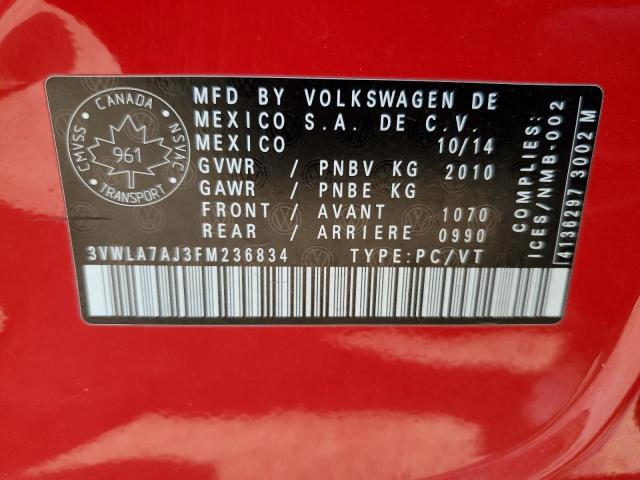 2015 VOLKSWAGEN JETTA TDI  