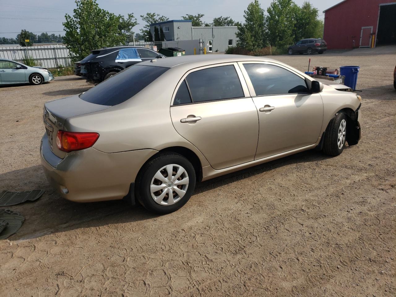 2009 Toyota Corolla Base gold null gas 2T1BU40E99C179996 photo #4