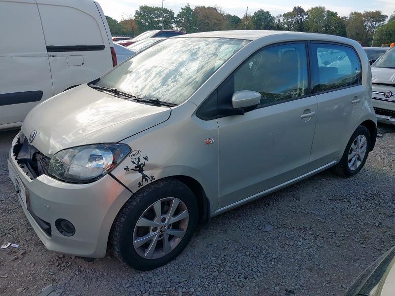 2014 SKODA CITIGO ELEGANCE GREENTECH  for sale at Copart WOLVERHAMPTON