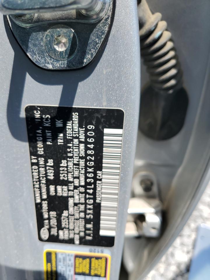 2019 Kia Optima Lx VIN: 5XXGT4L36KG284609 Lot: 70123035