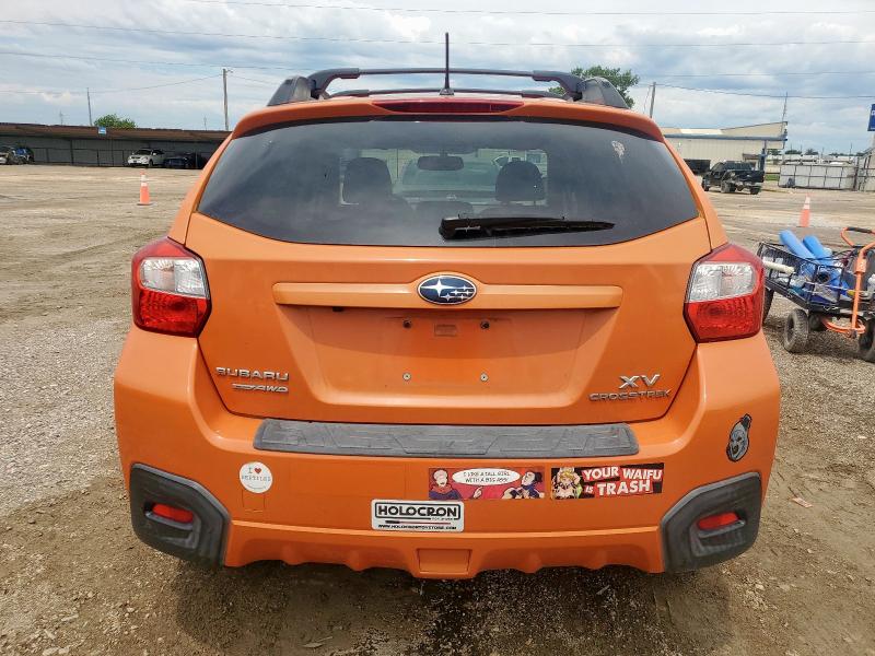 Parquets SUBARU XV 2014 Pomarańczowy