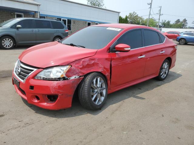  NISSAN SENTRA 2015 Czerwony