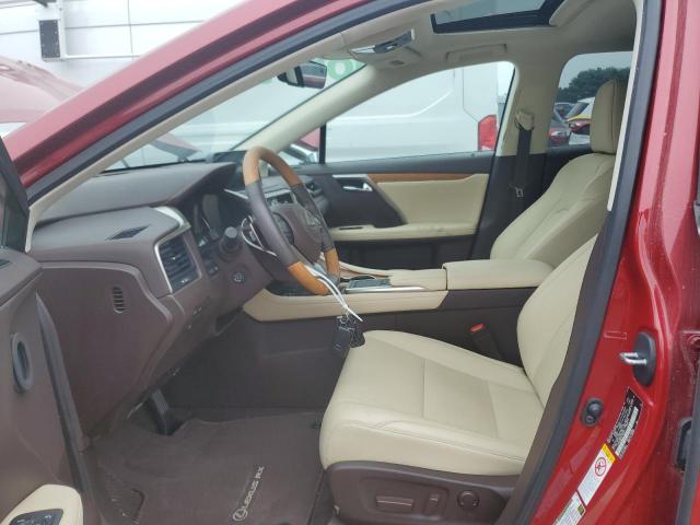  LEXUS RX350 2020 Красный