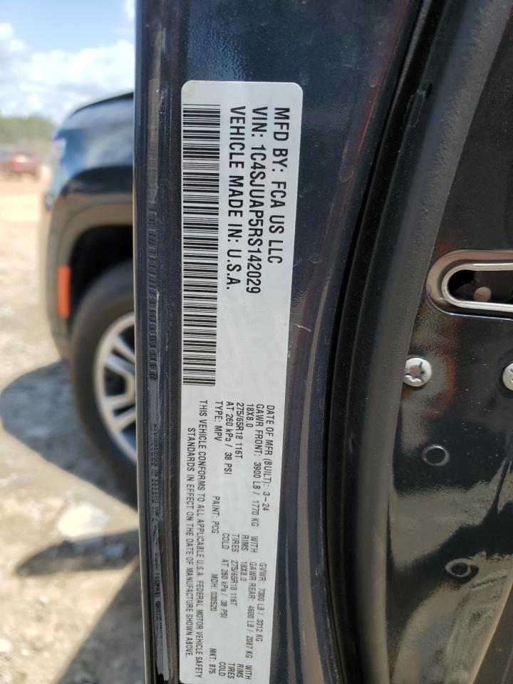 2024 Jeep Wagoneer Series I VIN: 1C4SJUAP5RS142029 Lot: 68860015