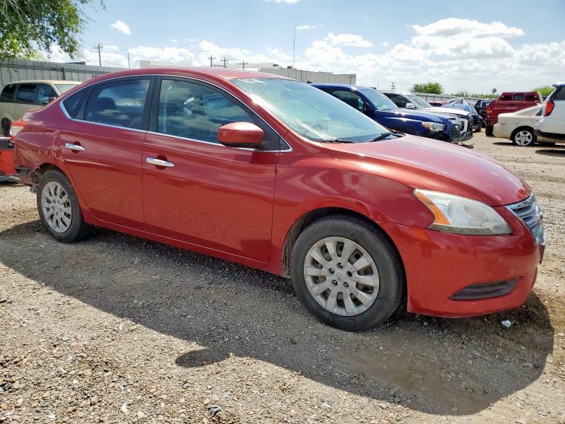  NISSAN SENTRA 2014 Bordowy