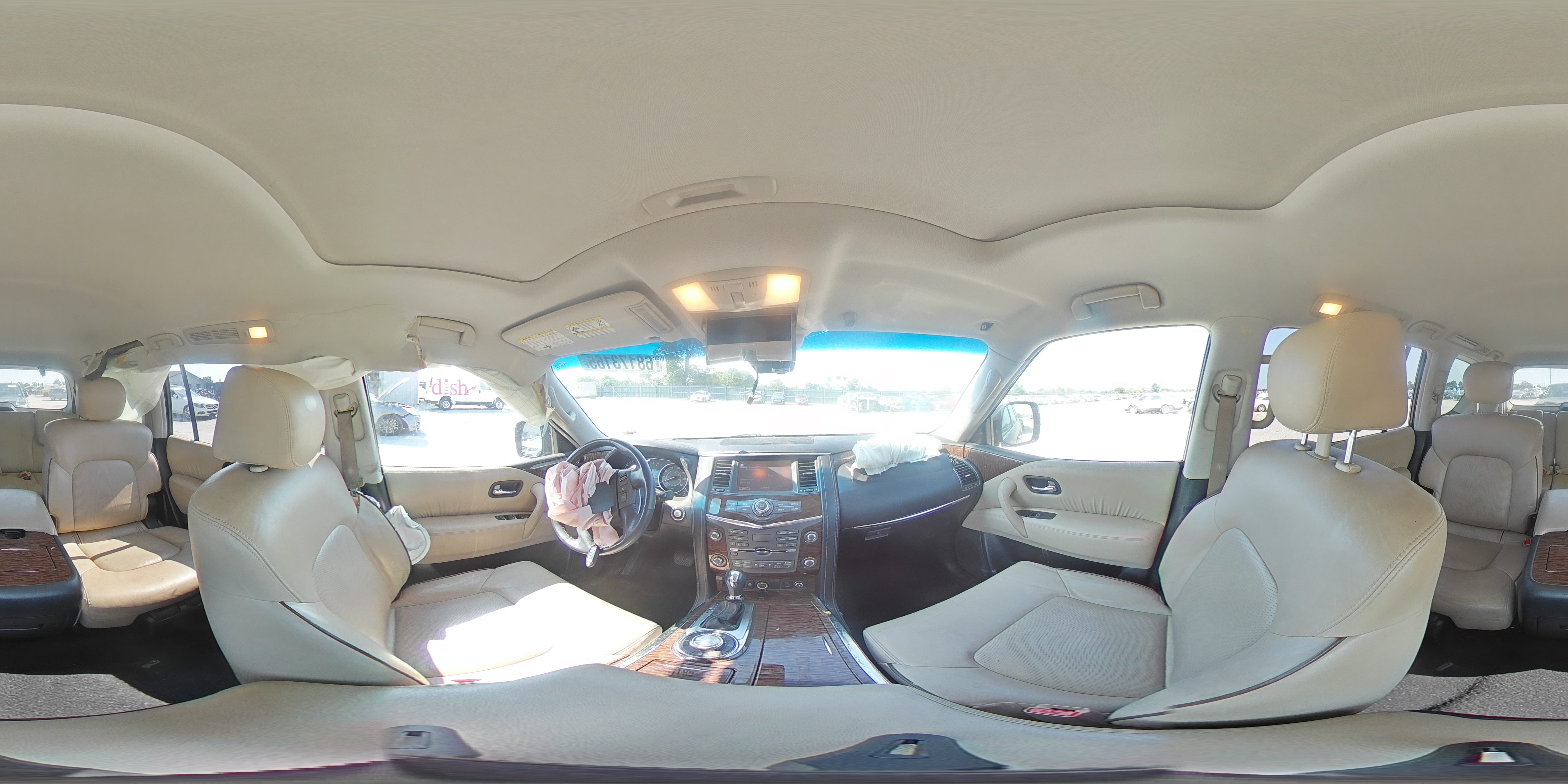 2017 Nissan Armada Platinum VIN: JN8AY2NE7H9700381 Lot: 68173165