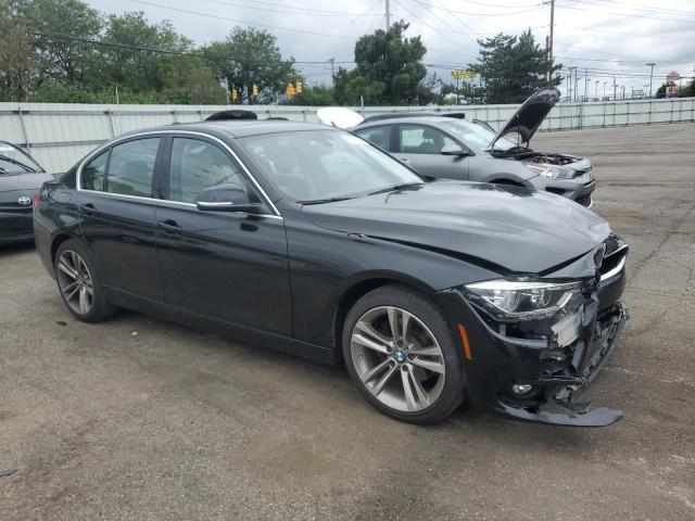  BMW 3 SERIES 2018 Черный