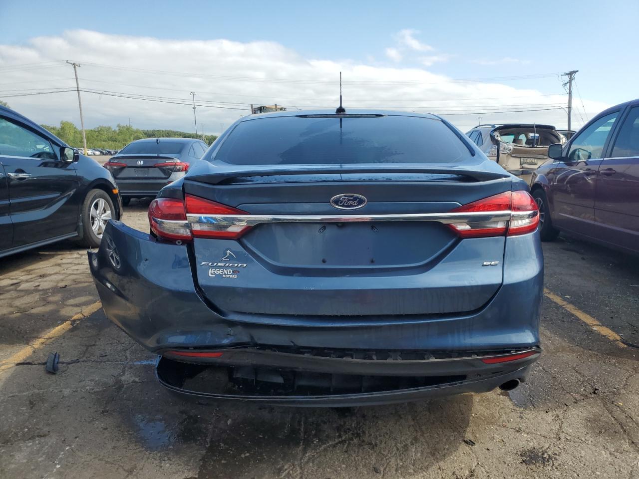 2018 Ford Fusion Se VIN: 3FA6P0H71JR189367 Lot: 69874135