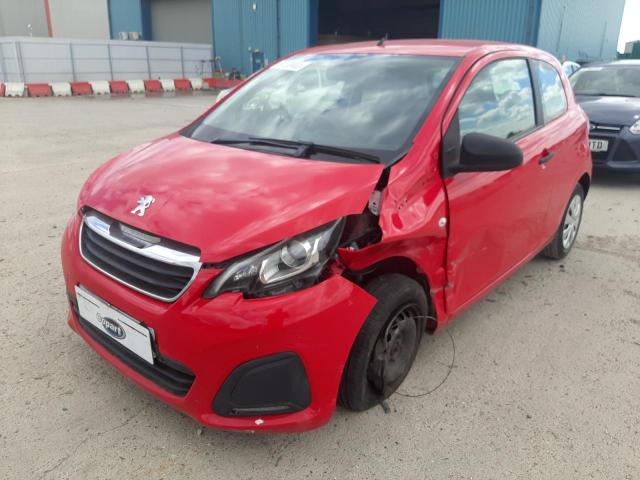 2015 PEUGEOT 108 ACCESS for sale at Copart ROCHFORD