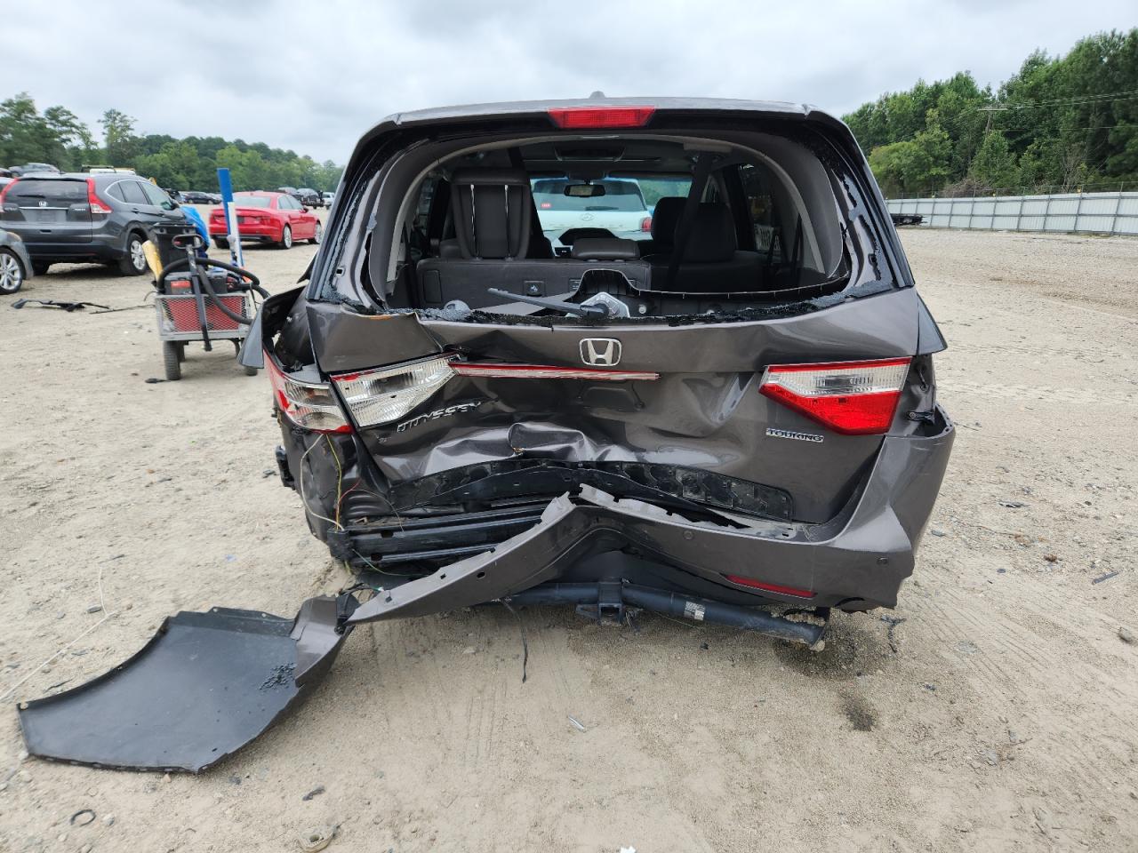 2012 Honda Odyssey Touring VIN: 5FNRL5H92CB077389 Lot: 62778005