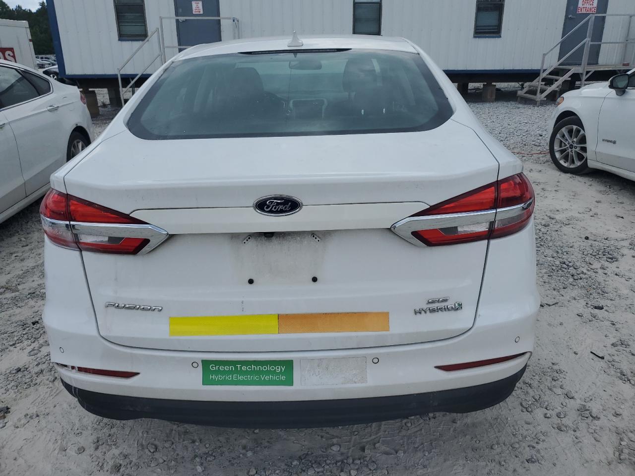 2019 Ford Fusion Se VIN: 3FA6P0LU9KR124913 Lot: 54146875