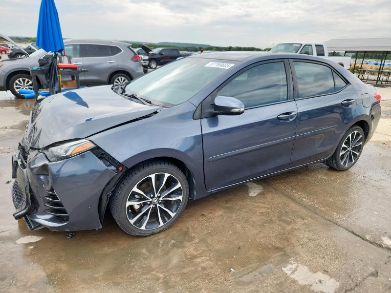  TOYOTA COROLLA 2018 Синий