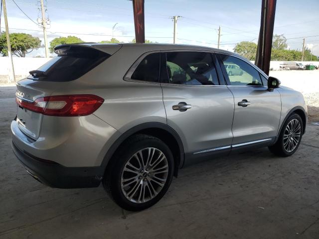 LINCOLN MKX 2016 Srebrny