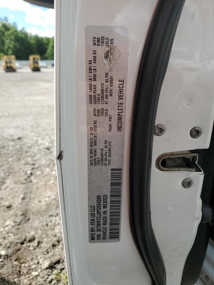 2023 Ram 3500 VIN: 3C7WRTCL8PG554399 Lot: 70061575