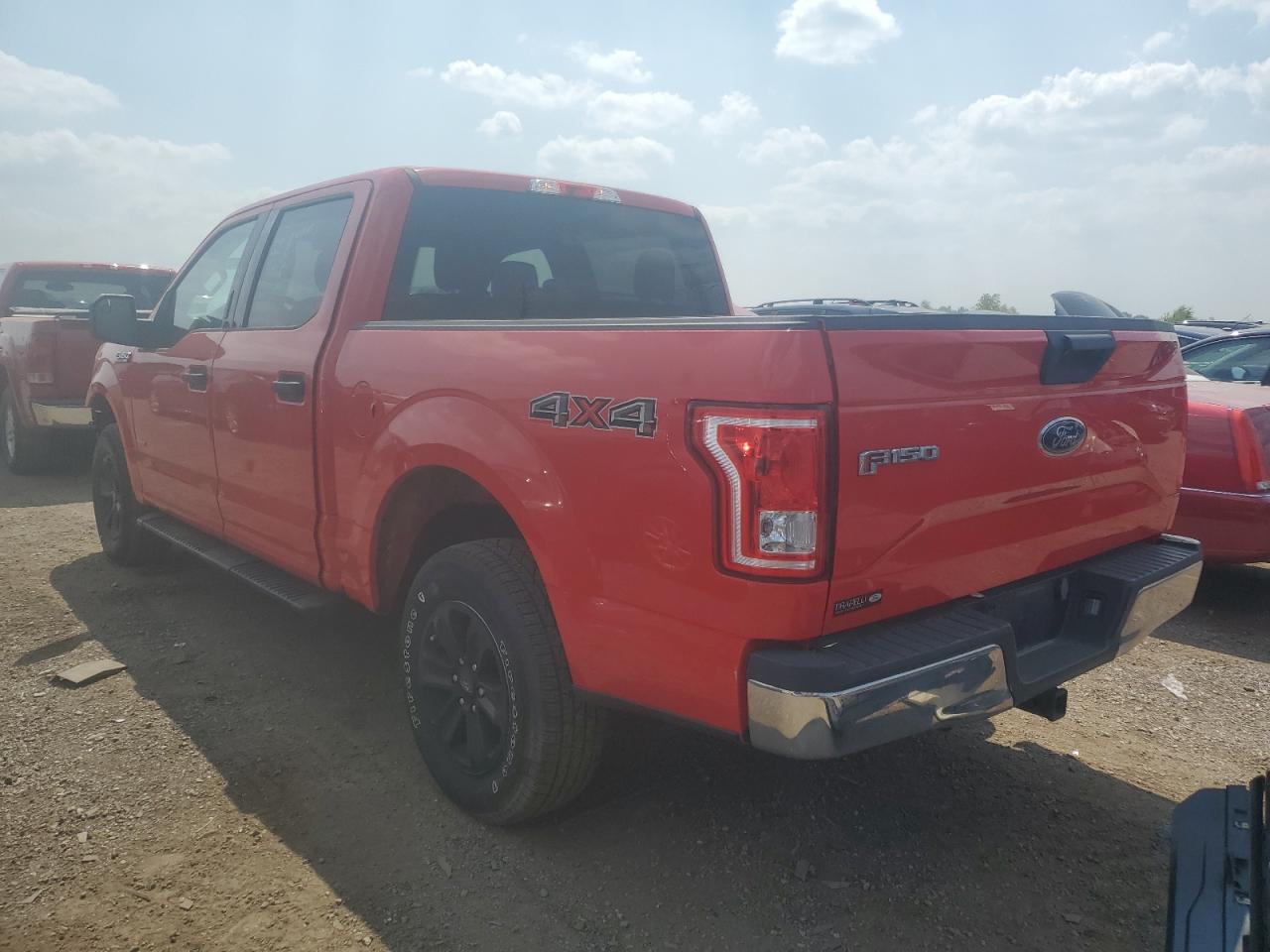 2016 Ford F150 Supercrew red null gasoline 1FTEW1EP4GFC40790 photo #3