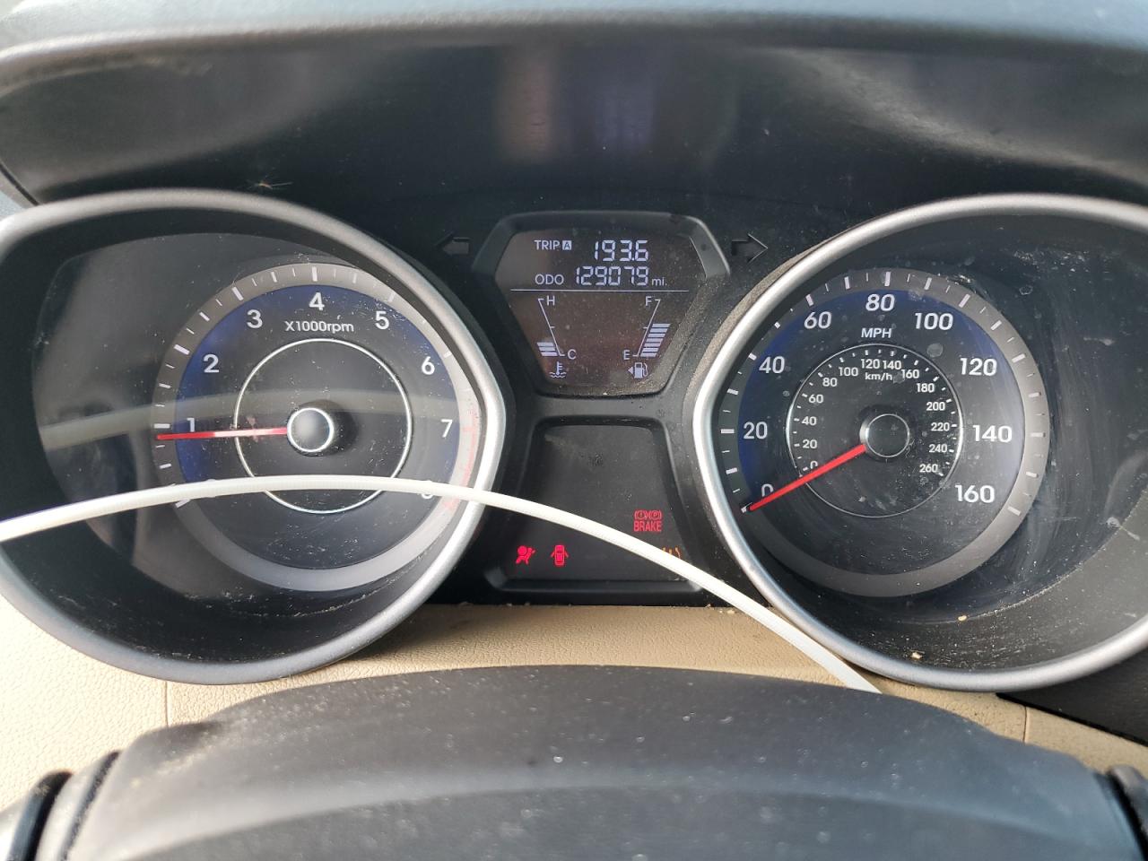 2013 Hyundai Elantra Gls VIN: KMHDH4AE2DU498790 Lot: 67817265