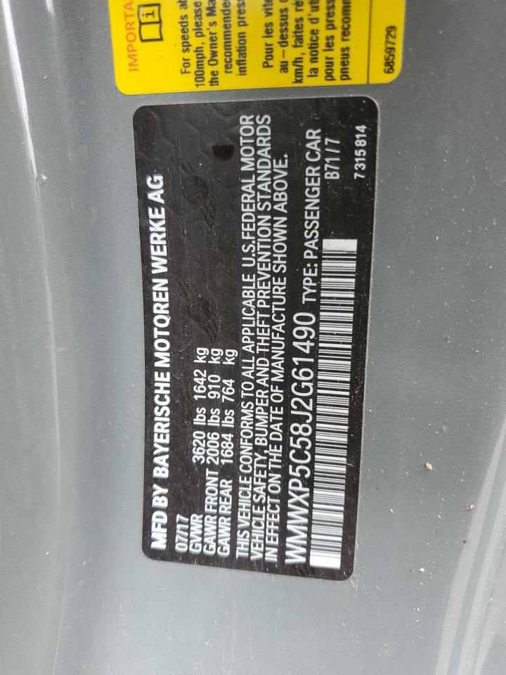 WMWXP5C58J2G61490 2018 Mini Cooper