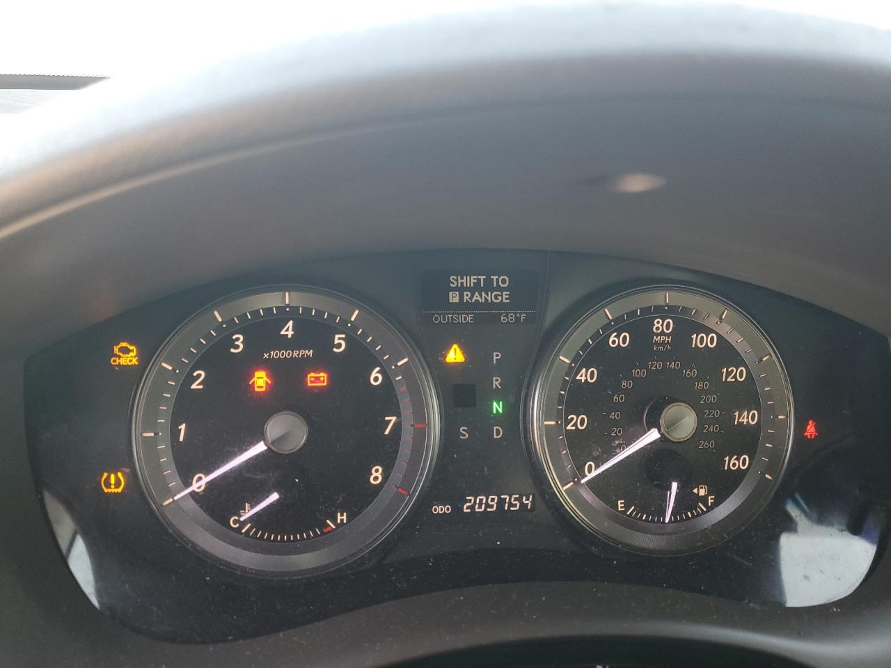 2010 Lexus Es 350 VIN: JTHBK1EG6A2384756 Lot: 69259785