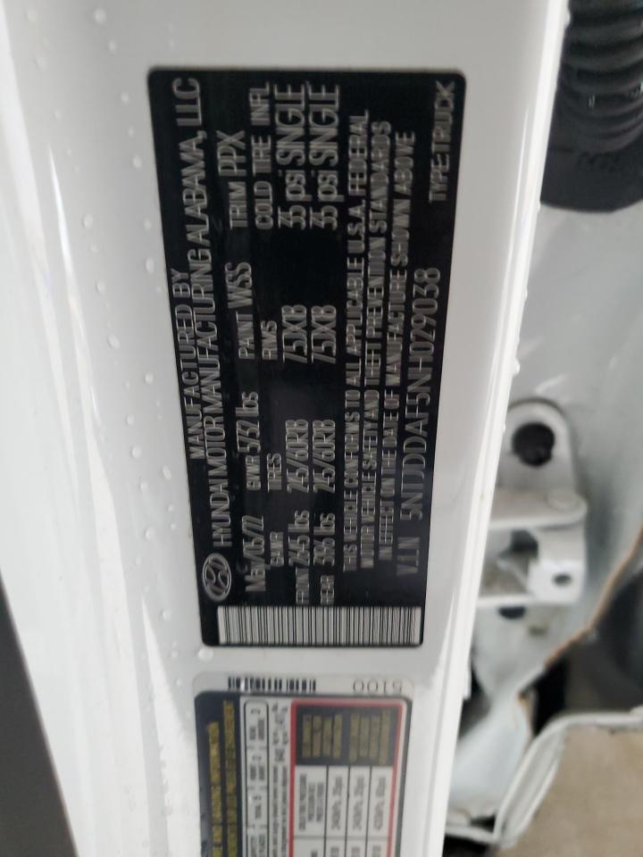 2022 Hyundai Santa Cruz Sel Premium VIN: 5NTJDDAF5NH029038 Lot: 67326715