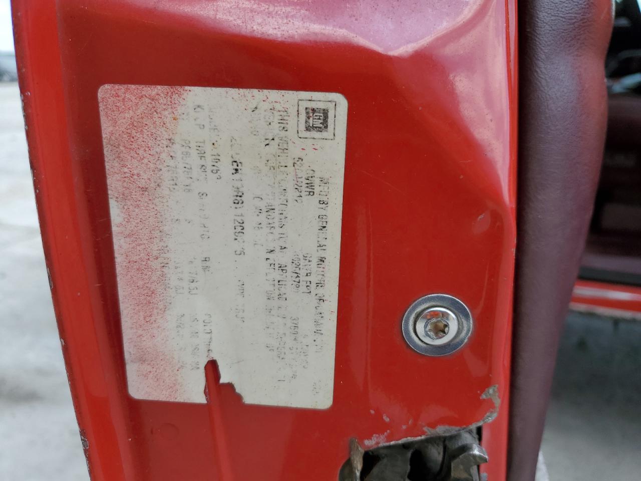 1996 Chevrolet Gmt-400 K1500 VIN: 2GCEK19R8T1209275 Lot: 69112375