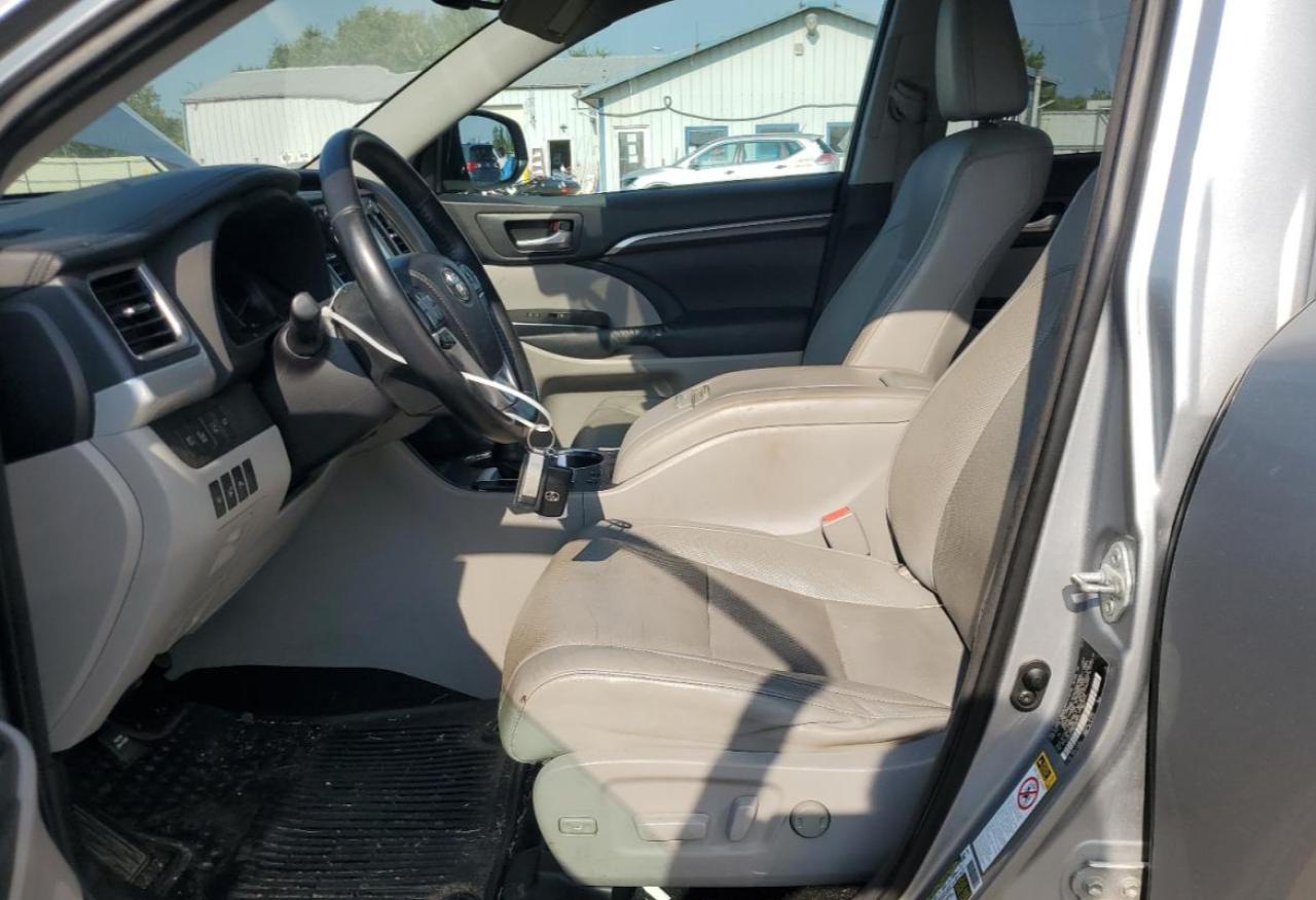 2014 Toyota Highlander Limited VIN: 5TDDKRFH4ES007731 Lot: 68366015