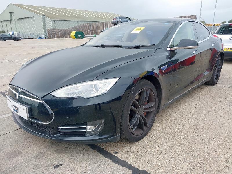 2014 TESLA MODEL S  for sale at Copart NEWBURY