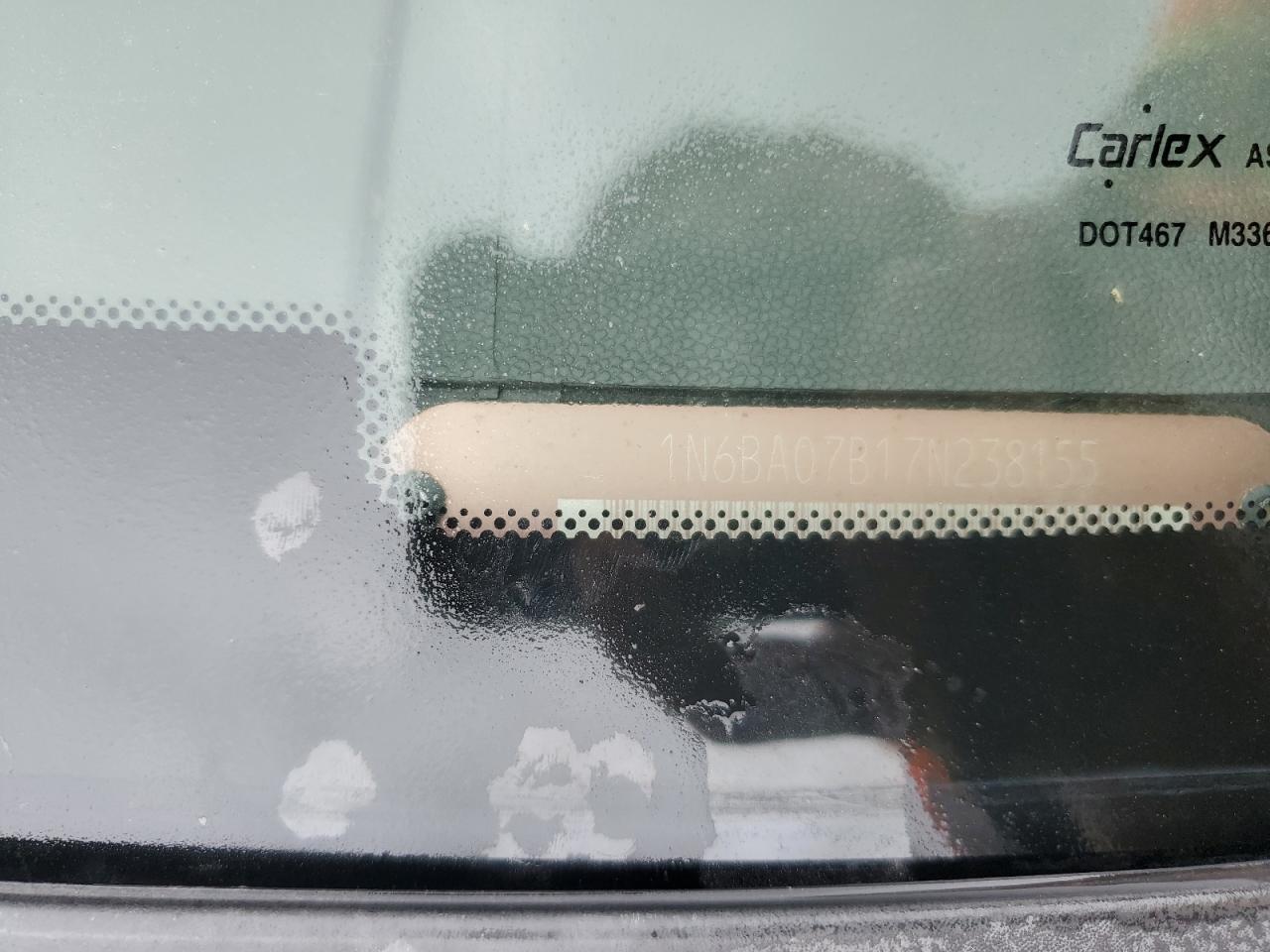 2007 Nissan Titan Xe VIN: 1N6BA07B17N238155 Lot: 67855485