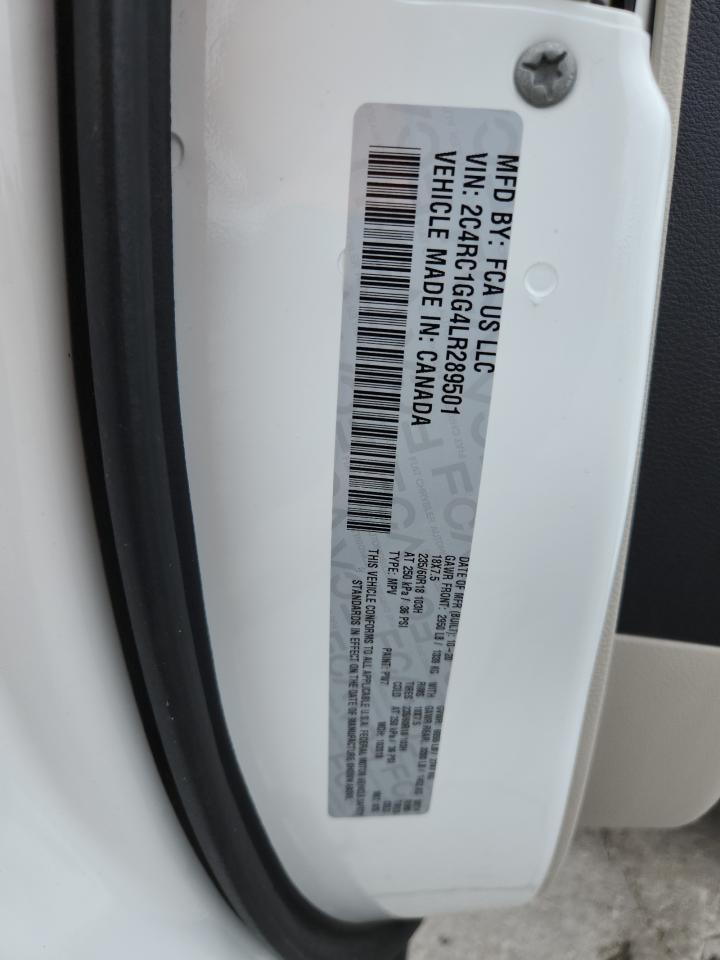 2020 Chrysler Pacifica Limited VIN: 2C4RC1GG4LR289501 Lot: 66690675