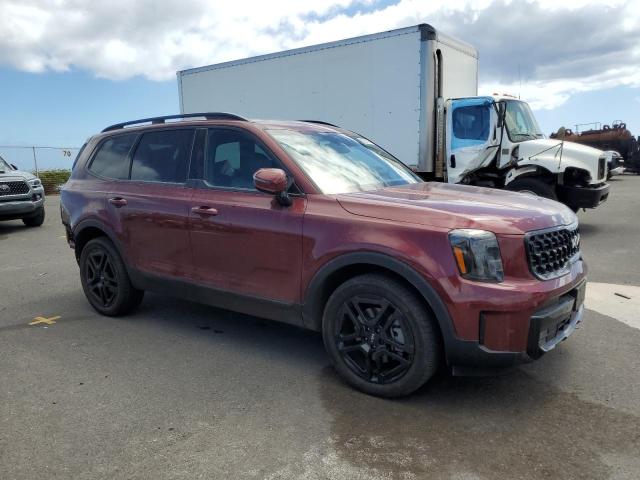  KIA TELLURIDE 2024 Бордовый