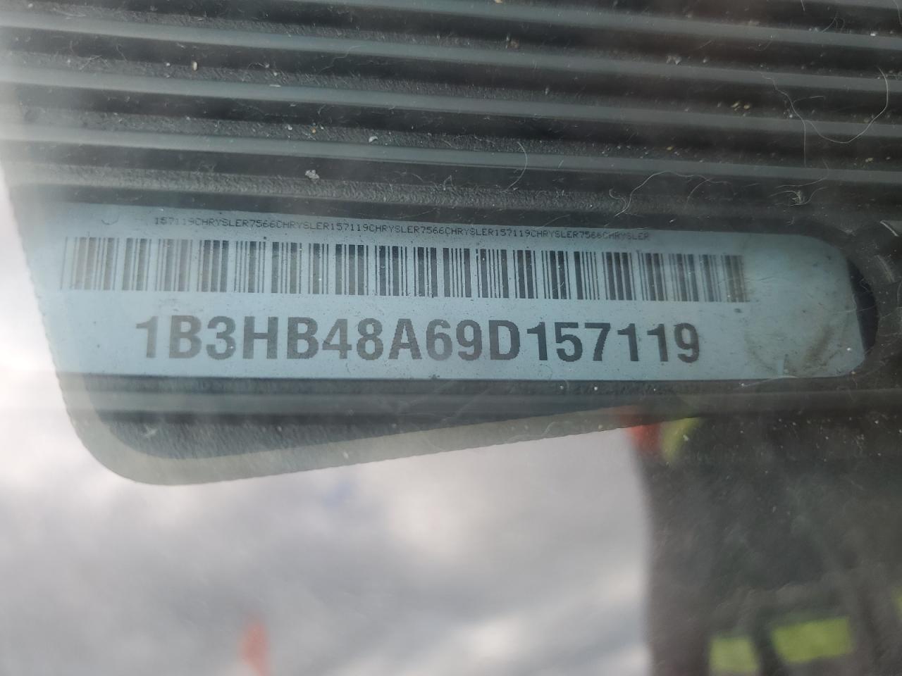 2009 Dodge Caliber Sxt VIN: 1B3HB48A69D157119 Lot: 67909155