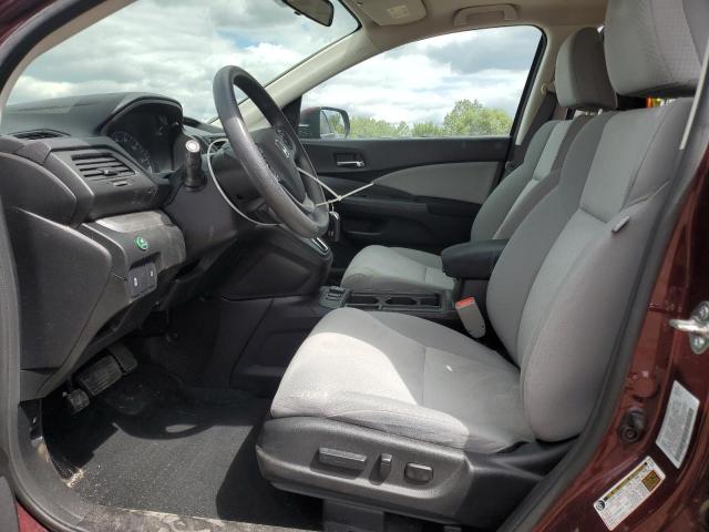  HONDA CRV 2016 Бургунди