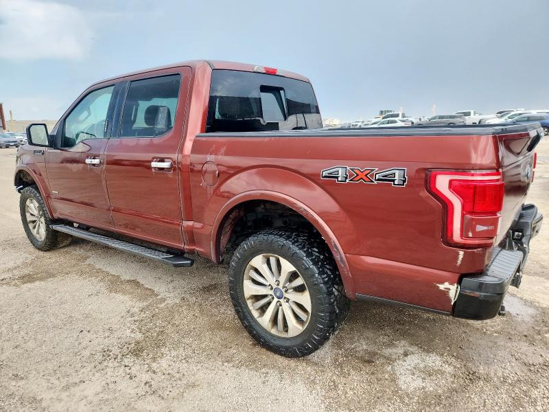 Пикапы FORD F-150 2016 Бургунди