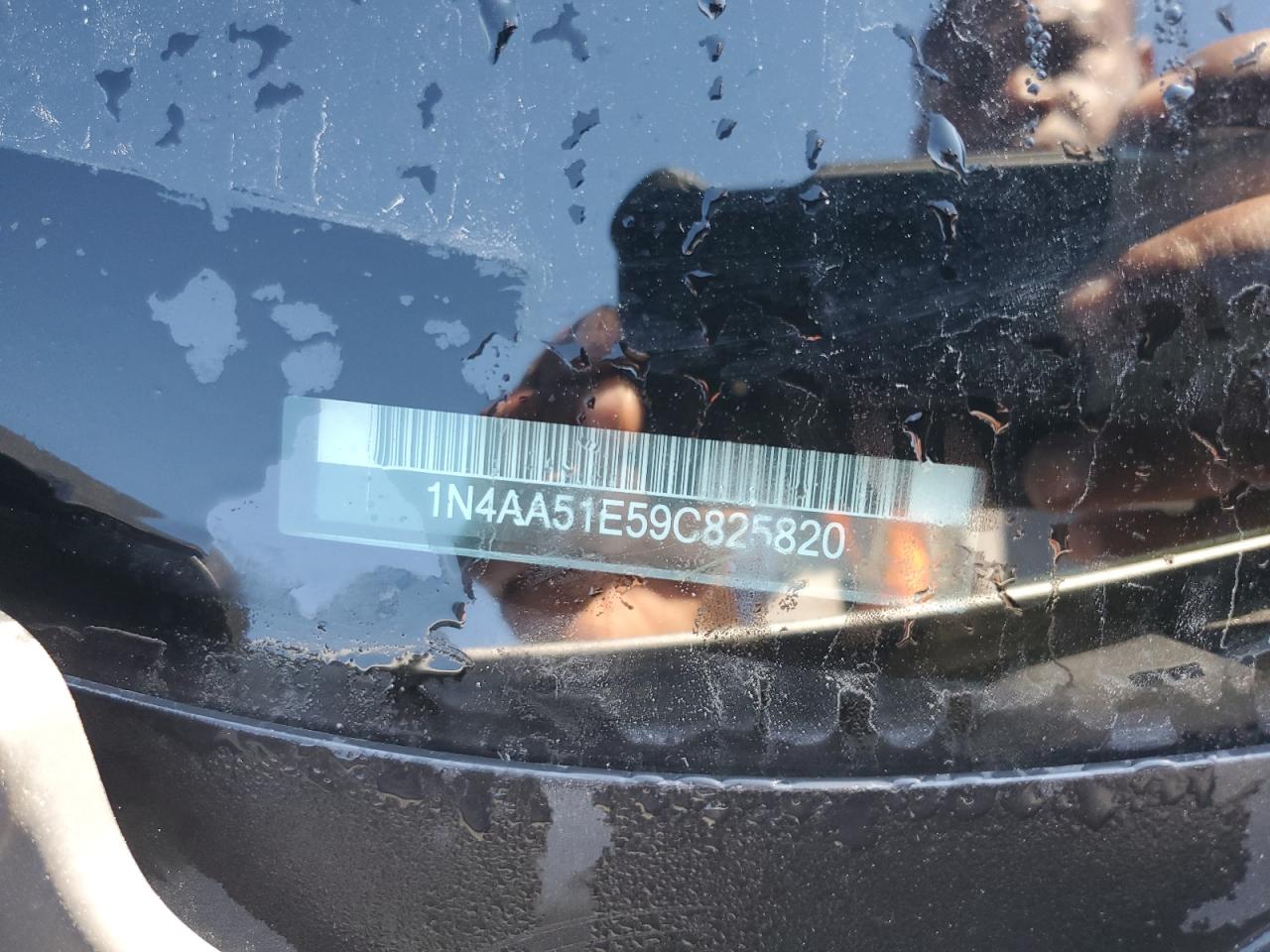 2009 Nissan Maxima S VIN: 1N4AA51E59C825820 Lot: 70769705