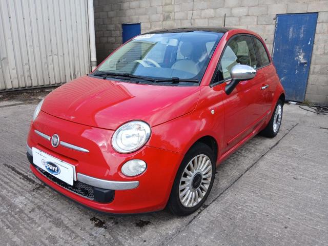 2012 FIAT 500 LOUNGE for sale at Copart CHESTER