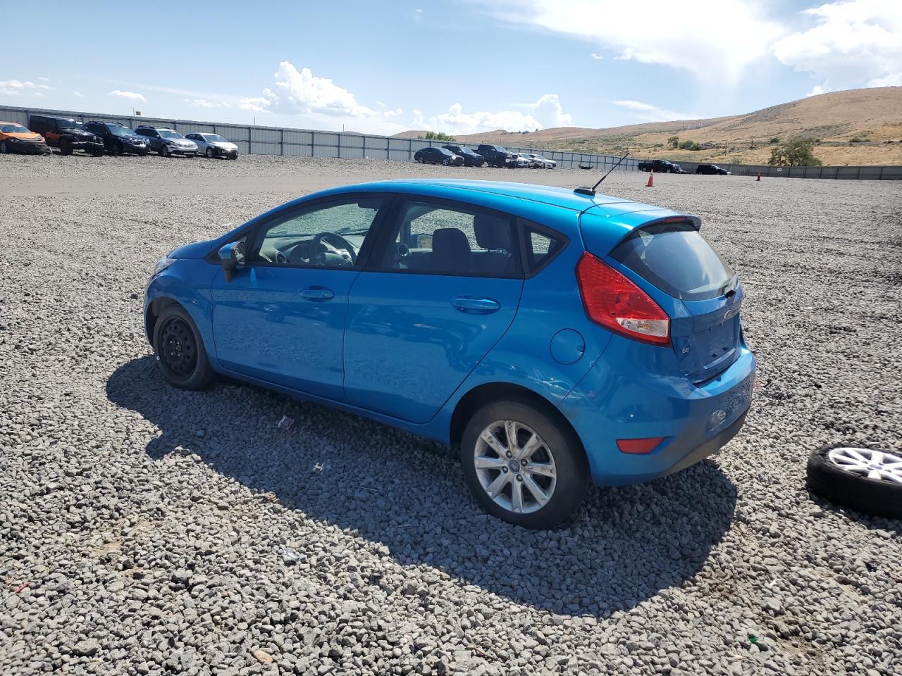 2012 Ford Fiesta Se blue null gas 3FADP4EJ7CM145243 photo #3