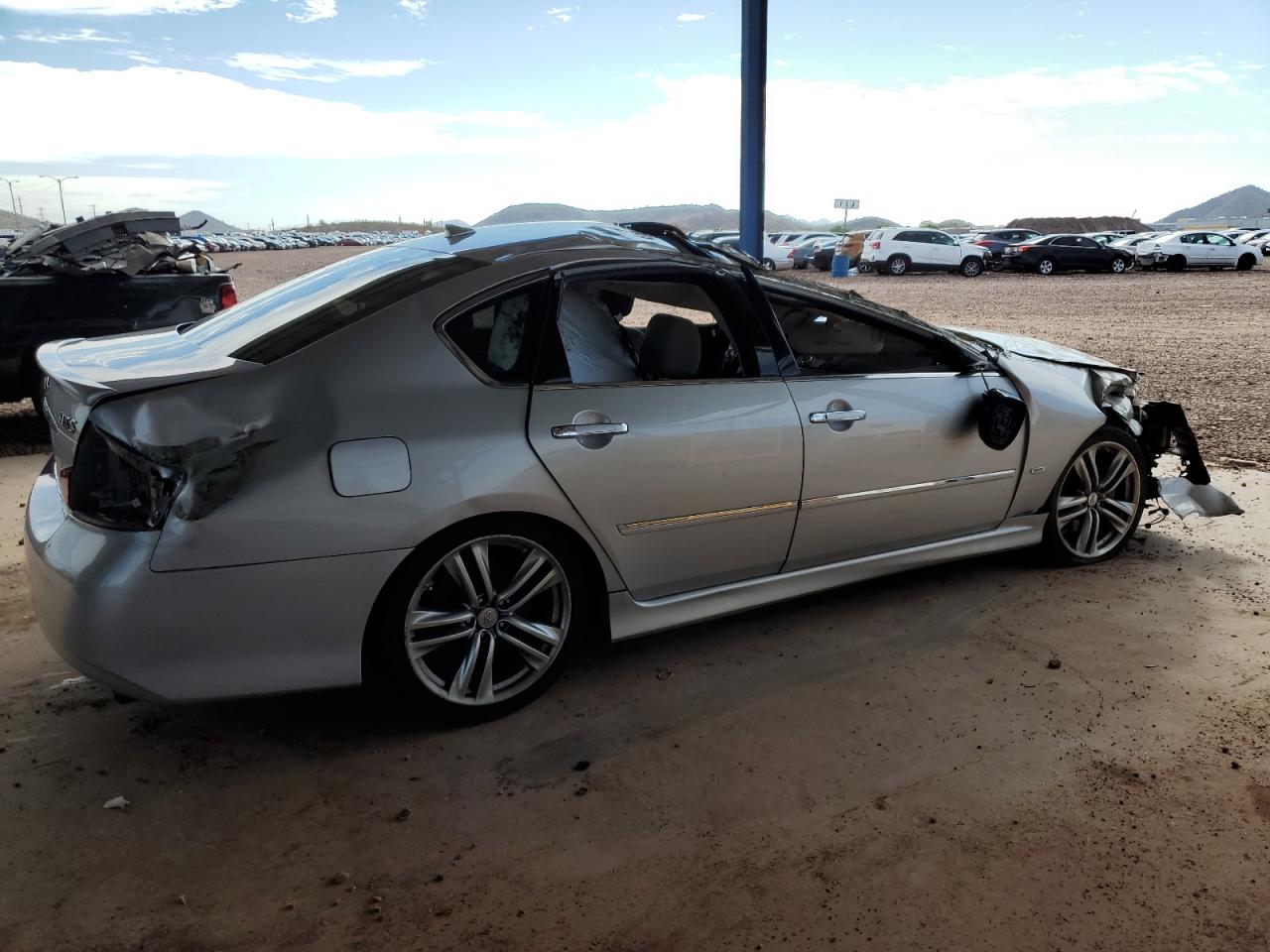 2009 Infiniti M35 Base silver null gas JNKCY01E99M801563 photo #4