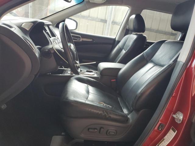  NISSAN PATHFINDER 2015 Czerwony