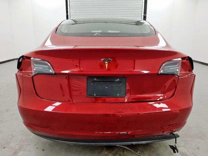  TESLA MODEL 3 2023 Czerwony