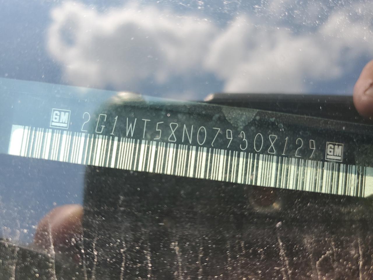 2007 Chevrolet Impala Lt VIN: 2G1WT58N079308129 Lot: 65239915