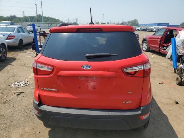  FORD ECOSPORT 2018 Красный