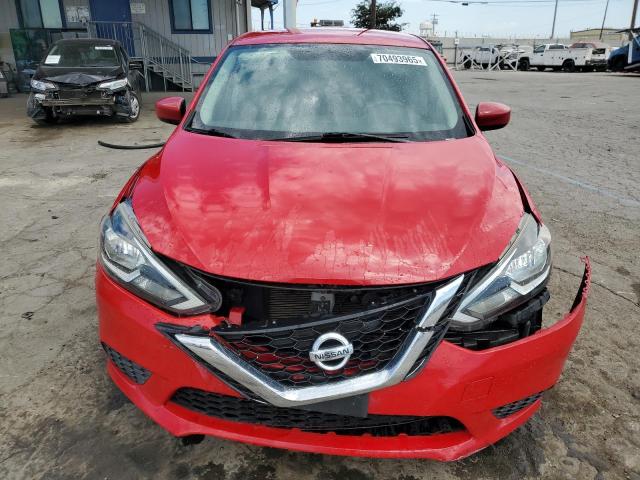  NISSAN SENTRA 2017 Красный