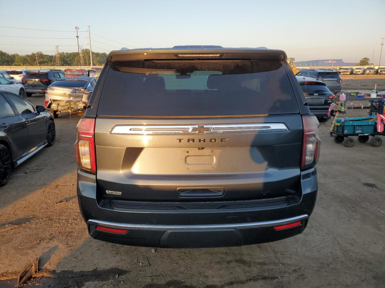 2021 Chevrolet Tahoe K1500 Lt VIN: 1GNSKNKDXMR123037 Lot: 70118795