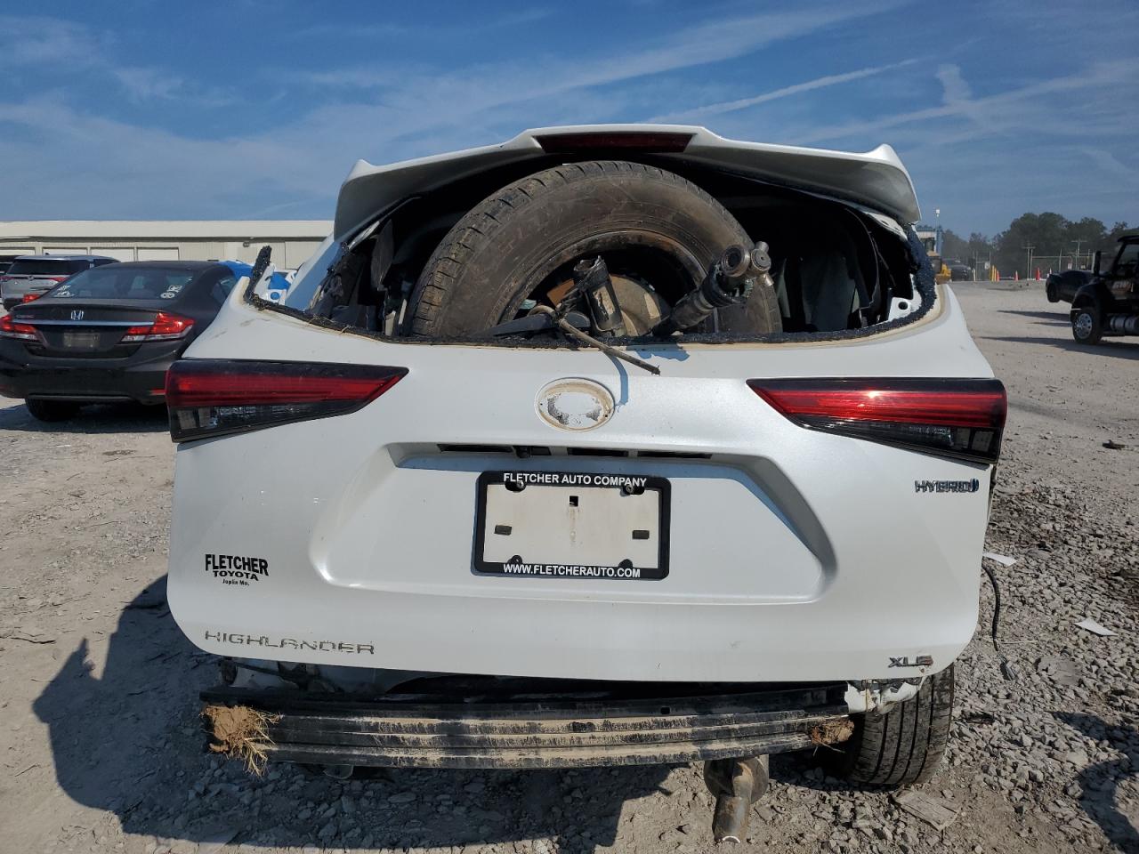 2022 Toyota Highlander Hybrid Xle VIN: 5TDHBRCH4NS560689 Lot: 68609585