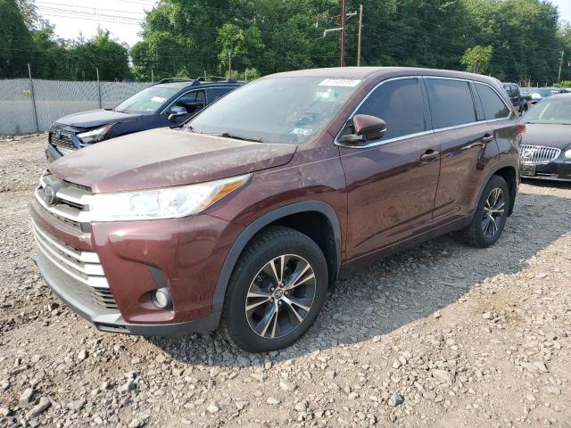  TOYOTA HIGHLANDER 2018 Burgundy