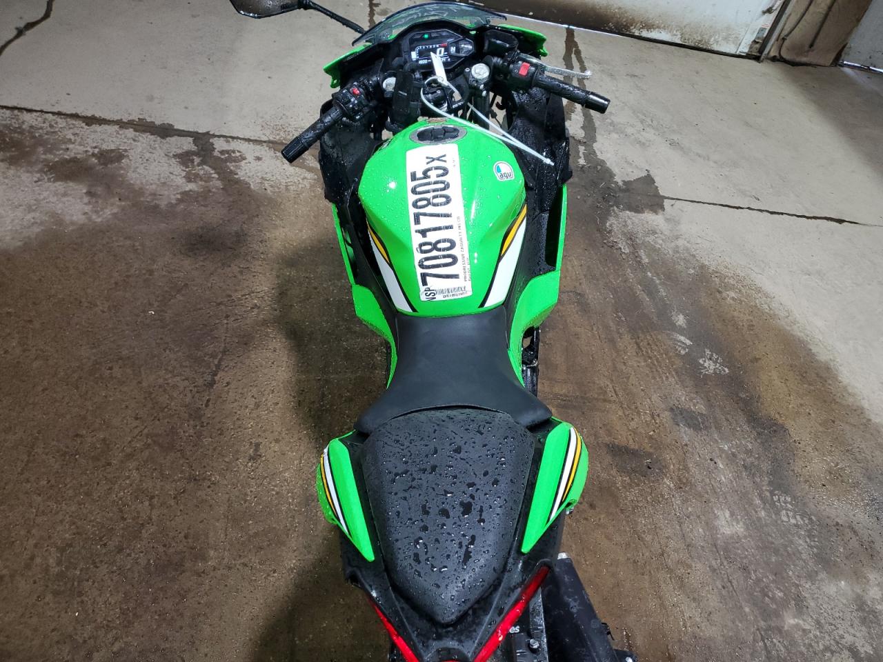 2025 Kawasaki Ex500 H VIN: ML5EXGH18SDA50757 Lot: 70817805