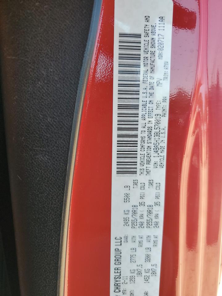 2011 Jeep Wrangler Unlimited Sahara VIN: 1J4BA5H13BL570019 Lot: 69463665