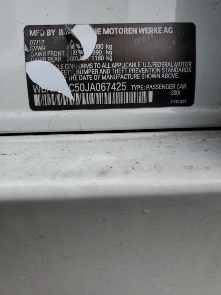 2018 BMW 320 Xi VIN: WBA8A3C50JA067425 Lot: 69484535