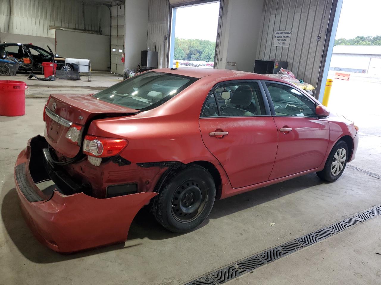 2011 Toyota Corolla Base red null gas 2T1BU4EE4BC642741 photo #4