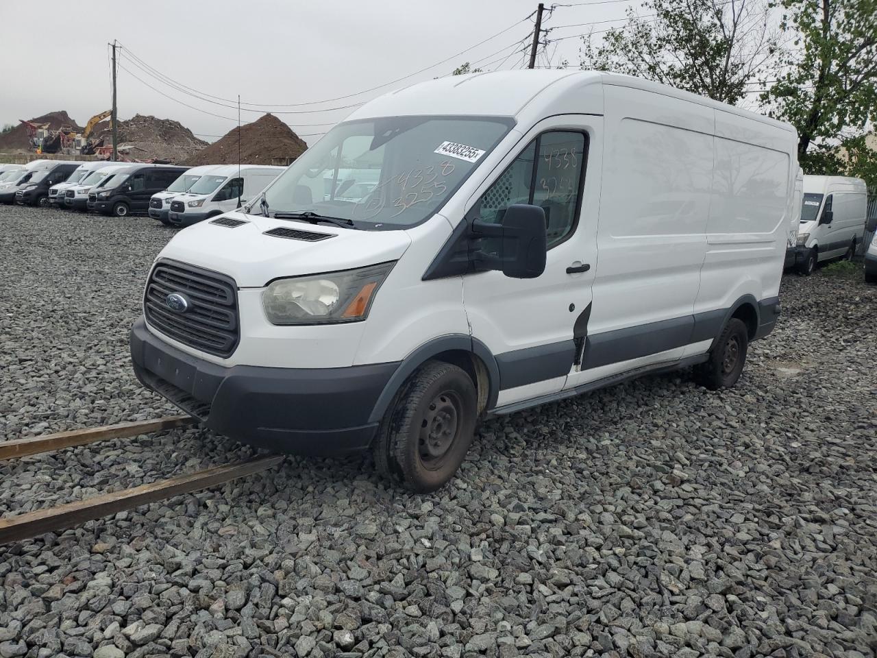 2015 Ford Transit T-150 white cargo va gas 1FTNE2CM9FKA74578 photo #1